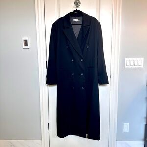 NWOT Good American Double Breasted Trench XL